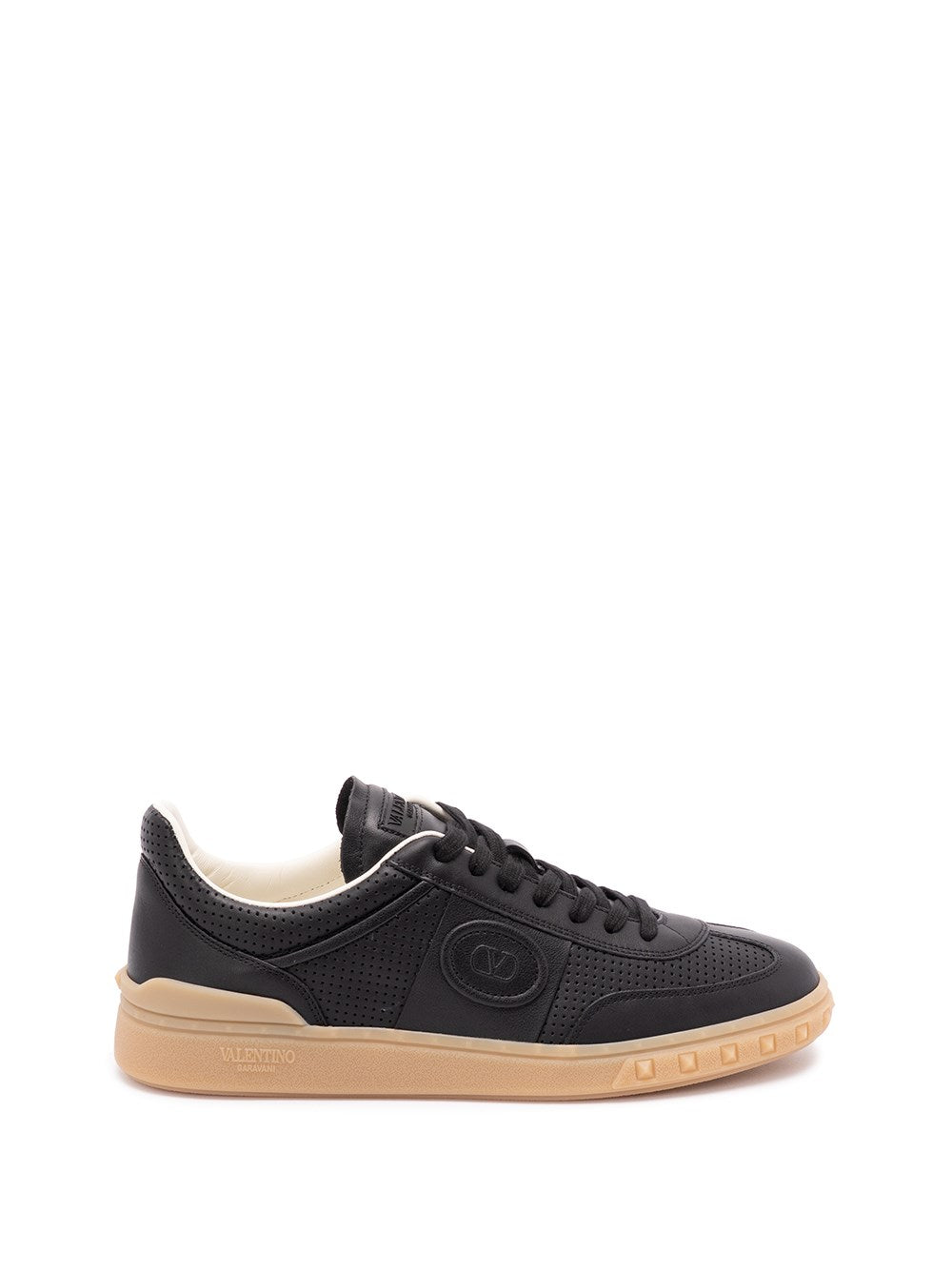 Valentino Garavani Men `Upvillage` Leather Sneakers