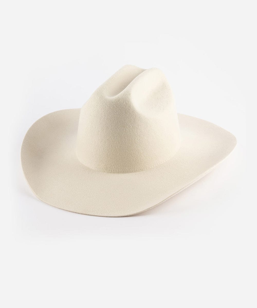 Teddy Cattleman Cowboy Hat Off White