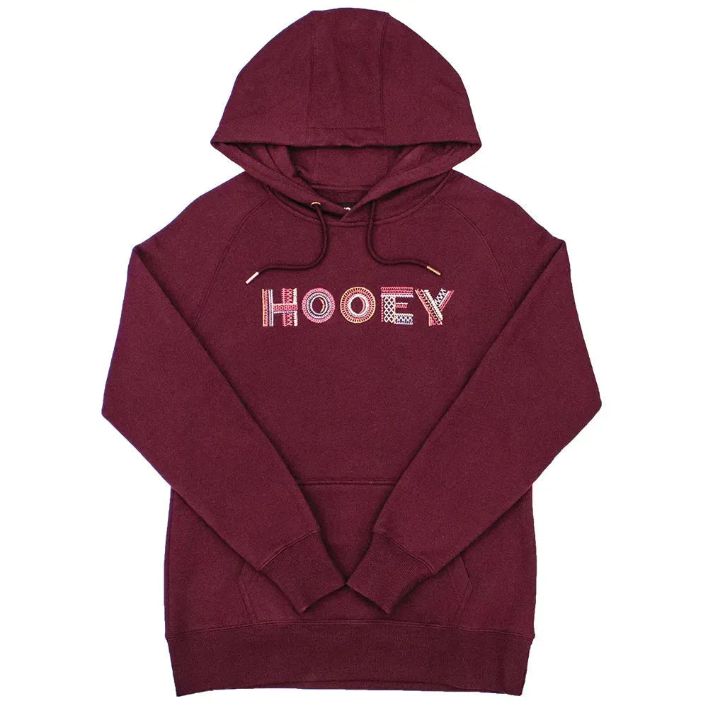 HOOey "Artisan" (Maroon) - Women Hoodie Sweatshirt Maroon