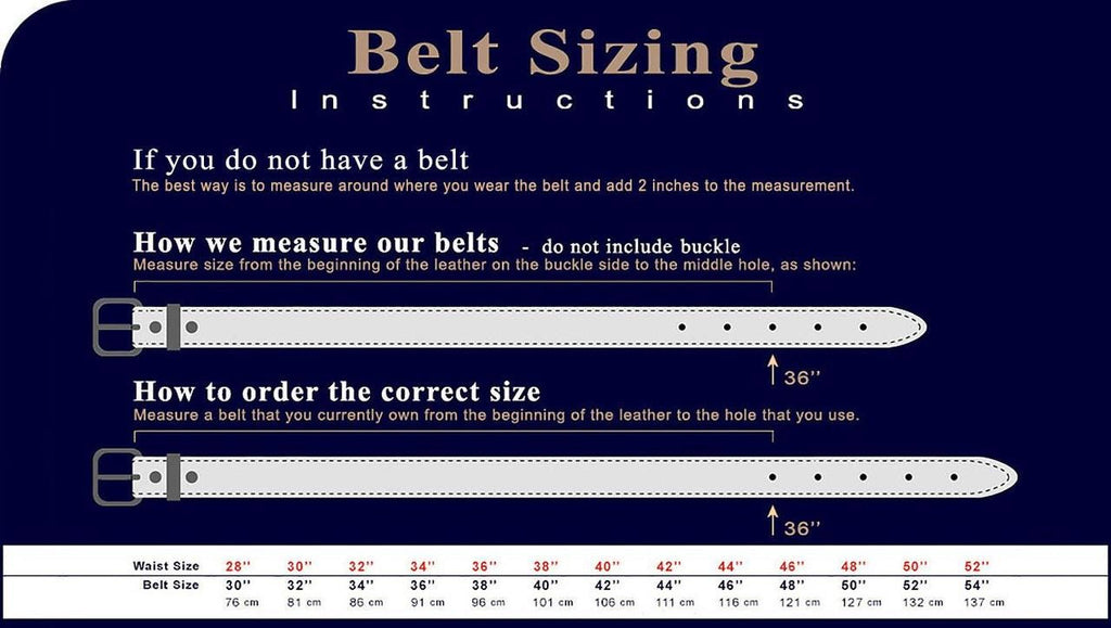 Genuine Leather Western Belt with tooled Black Feather Details by Double B Wild Rags