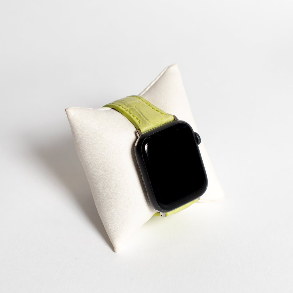 Apple Watch Band, Key Lime Alligator