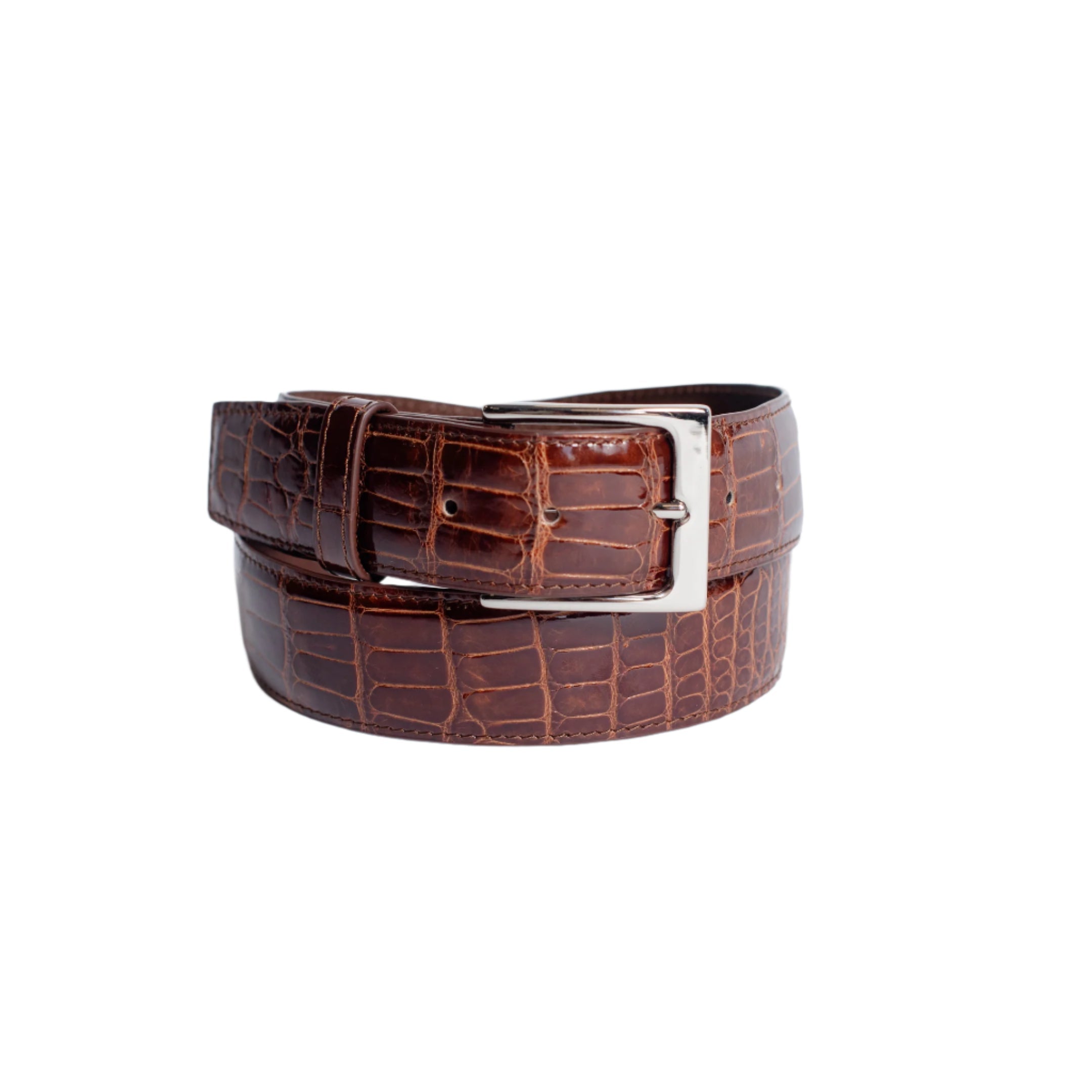 Full Skin Belt, British Tan Glazed