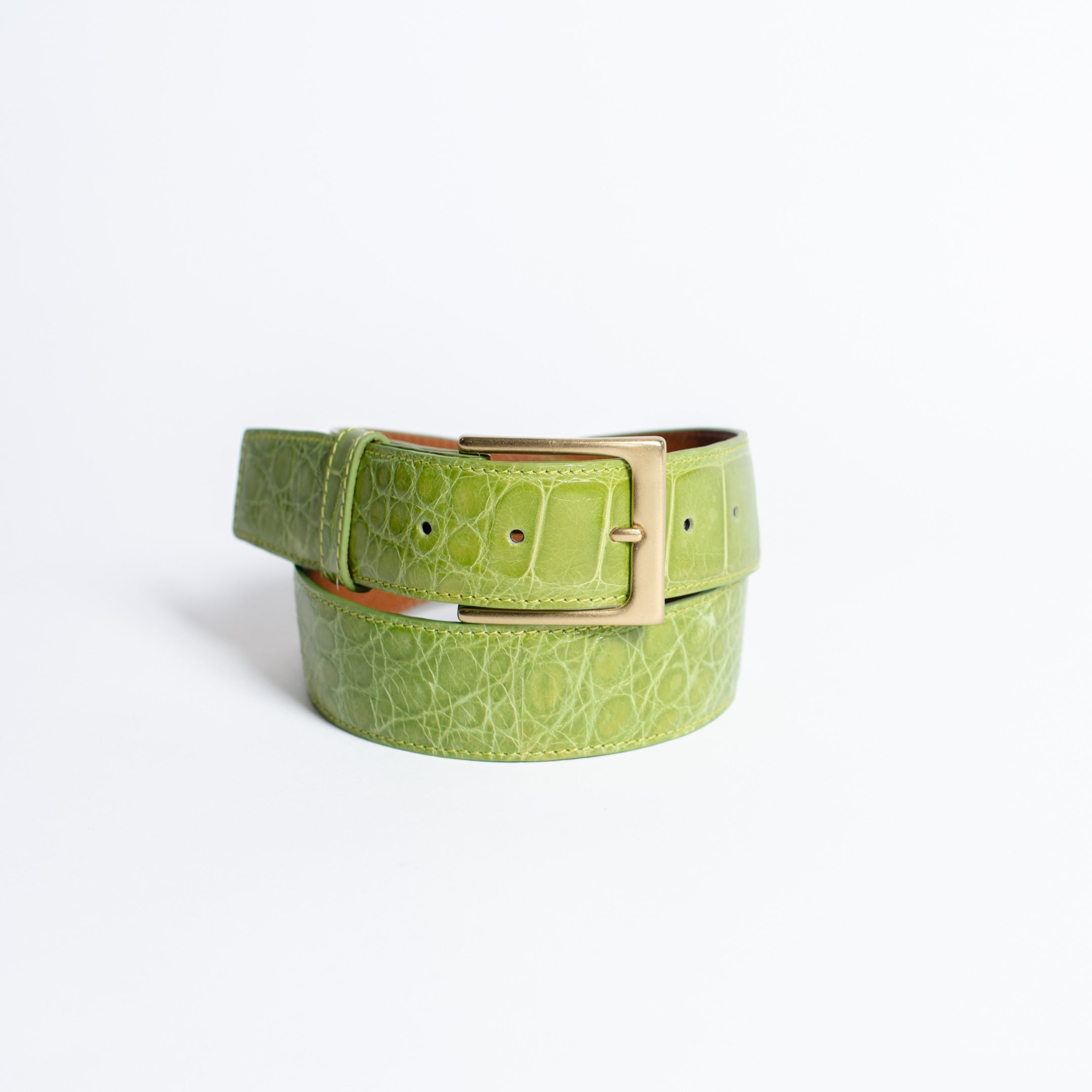 Full Skin Belt, Apple Green
