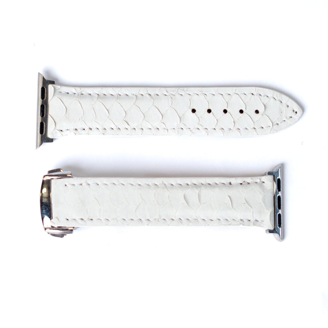 Apple Watch Band, White Python