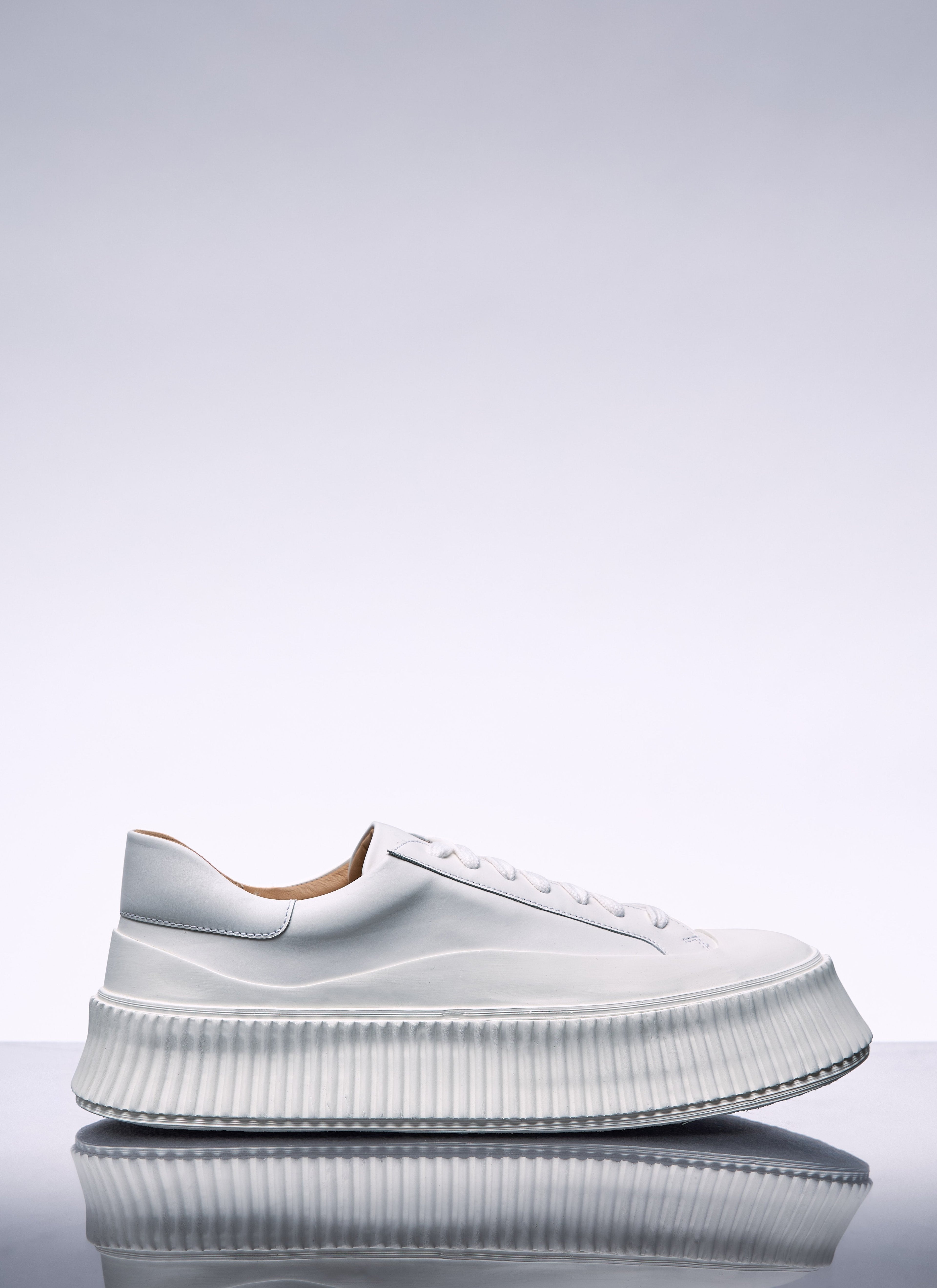 Jil Sander Women Leather Sneakers