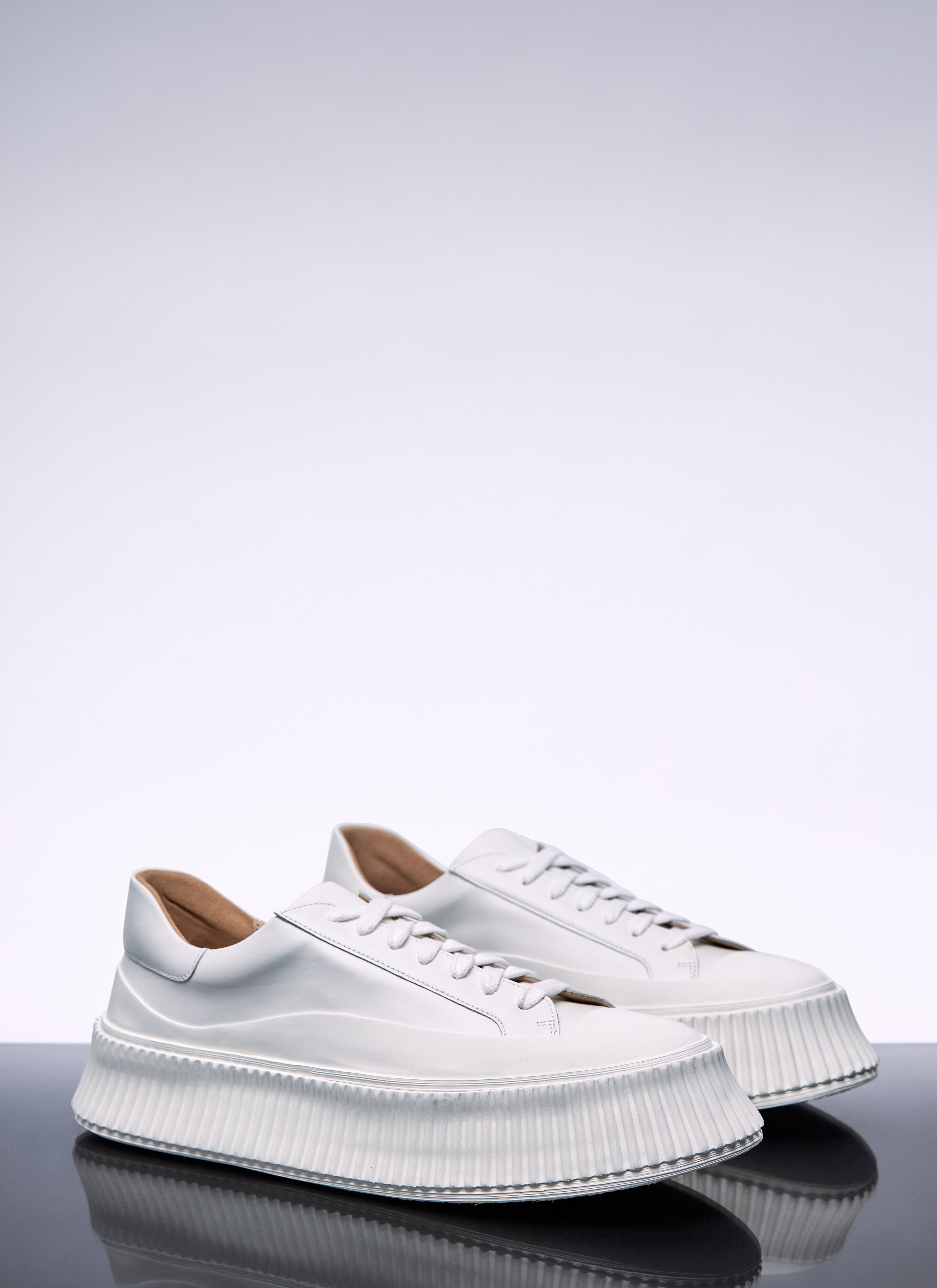 Jil Sander Women Leather Sneakers