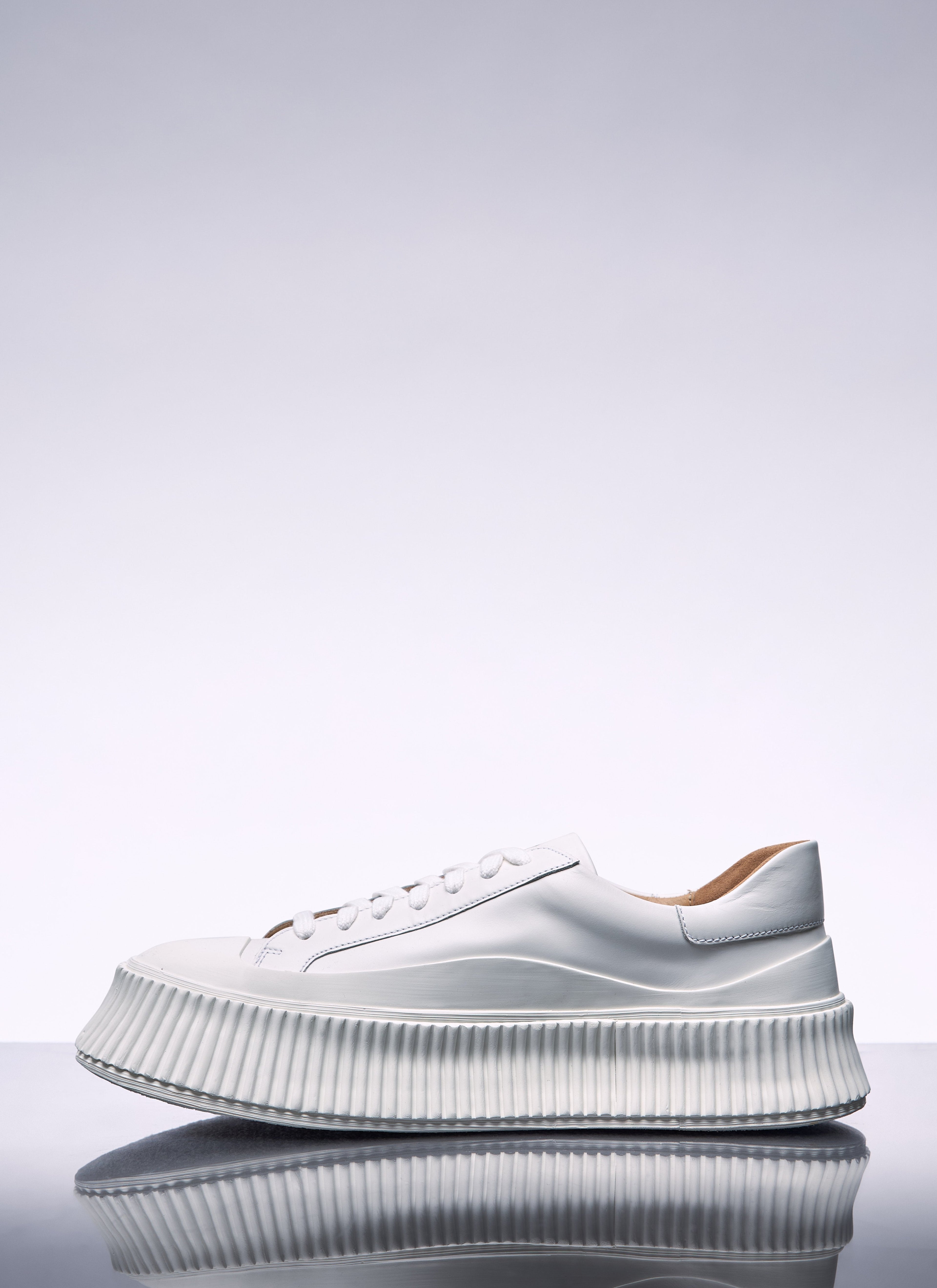 Jil Sander Women Leather Sneakers