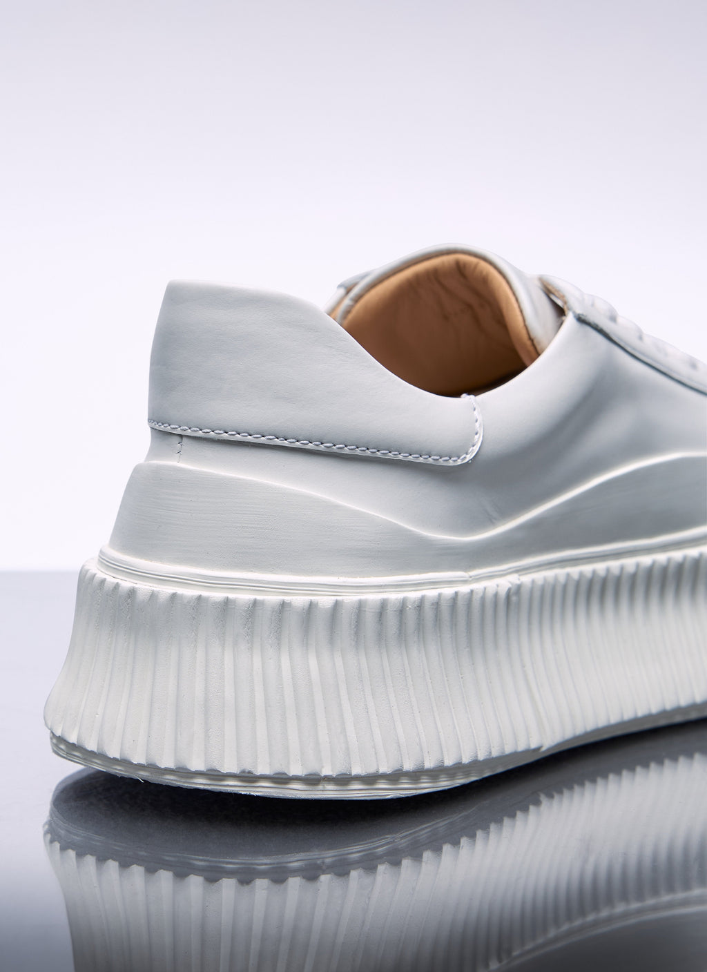 Jil Sander Women Leather Sneakers