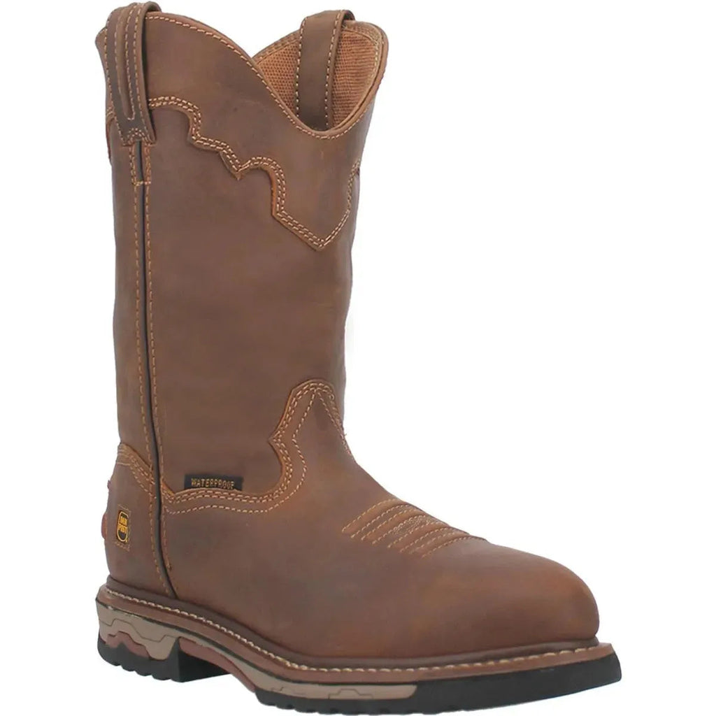 Dan Post Journeyman (R Toe) - Mens Cowboy Boots Saddle Tan