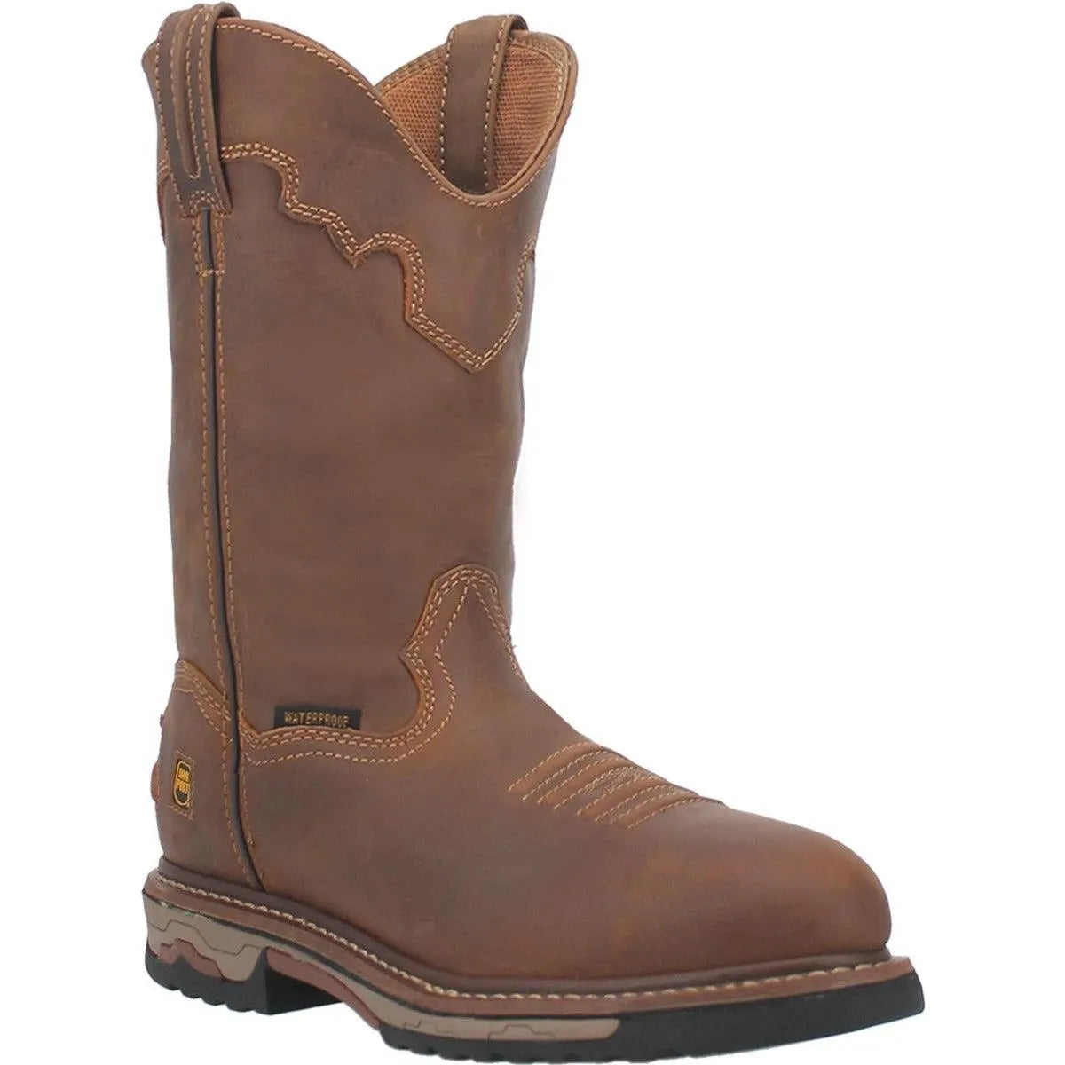 Dan Post Journeyman (Composite Toe) - Mens Cowboy Boots Saddle Tan