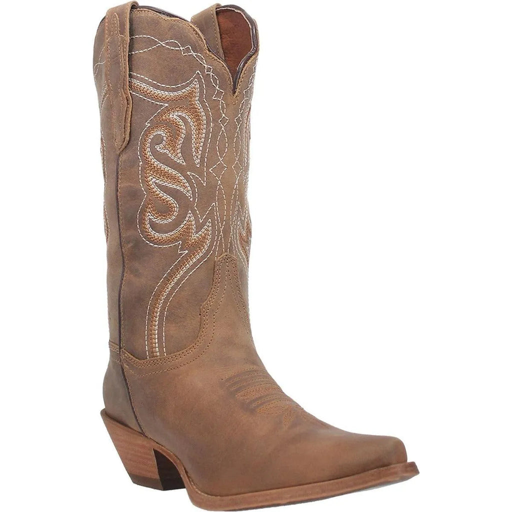 Dan Post Karmel - Womens Cowgirl Boots Taupe Regular