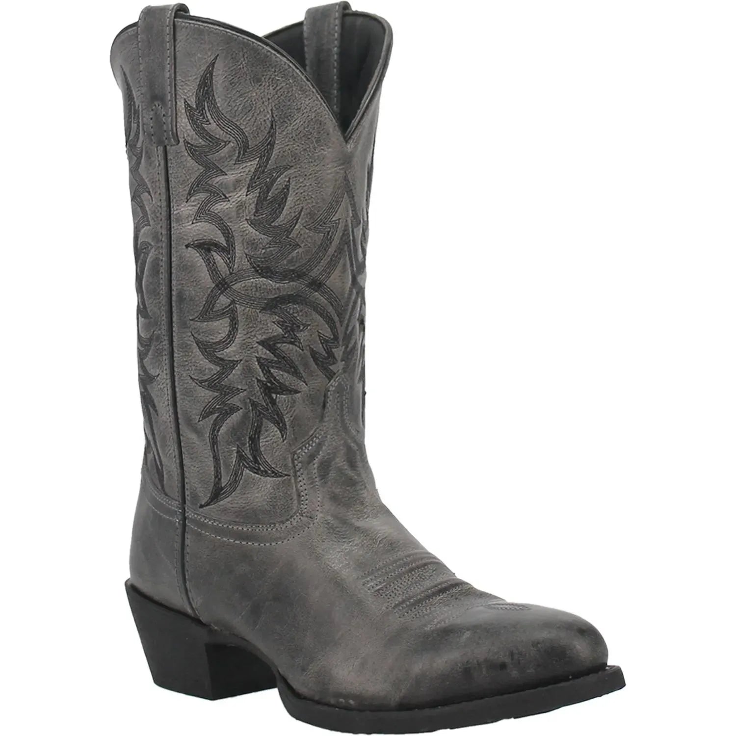 Laredo Harding - Men's Leather Cowboy Boot Grey