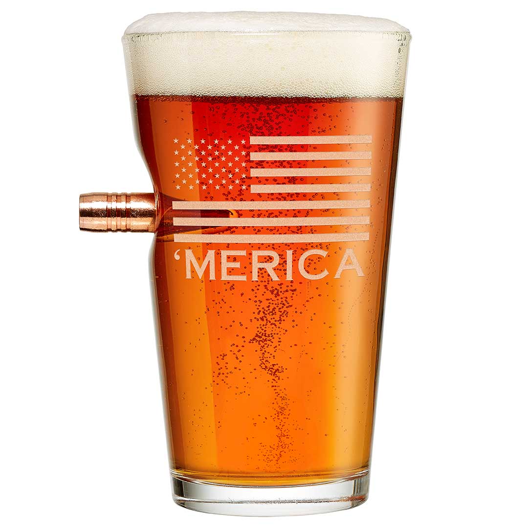 'Merica Pint Glass - 16oz No