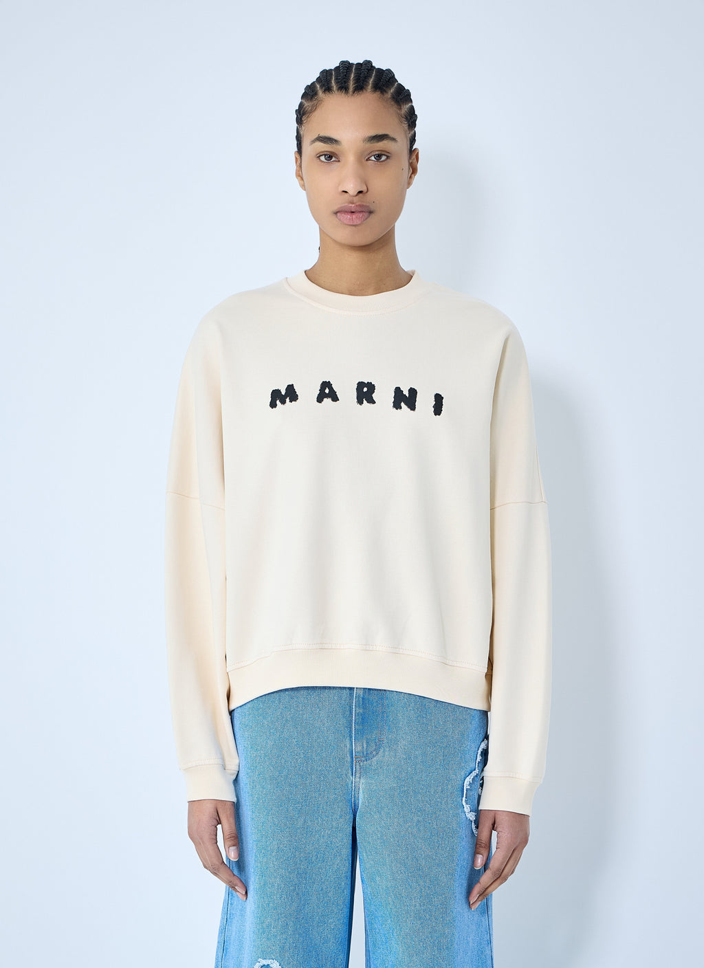 Marni Women Logo Print Sweatshirt