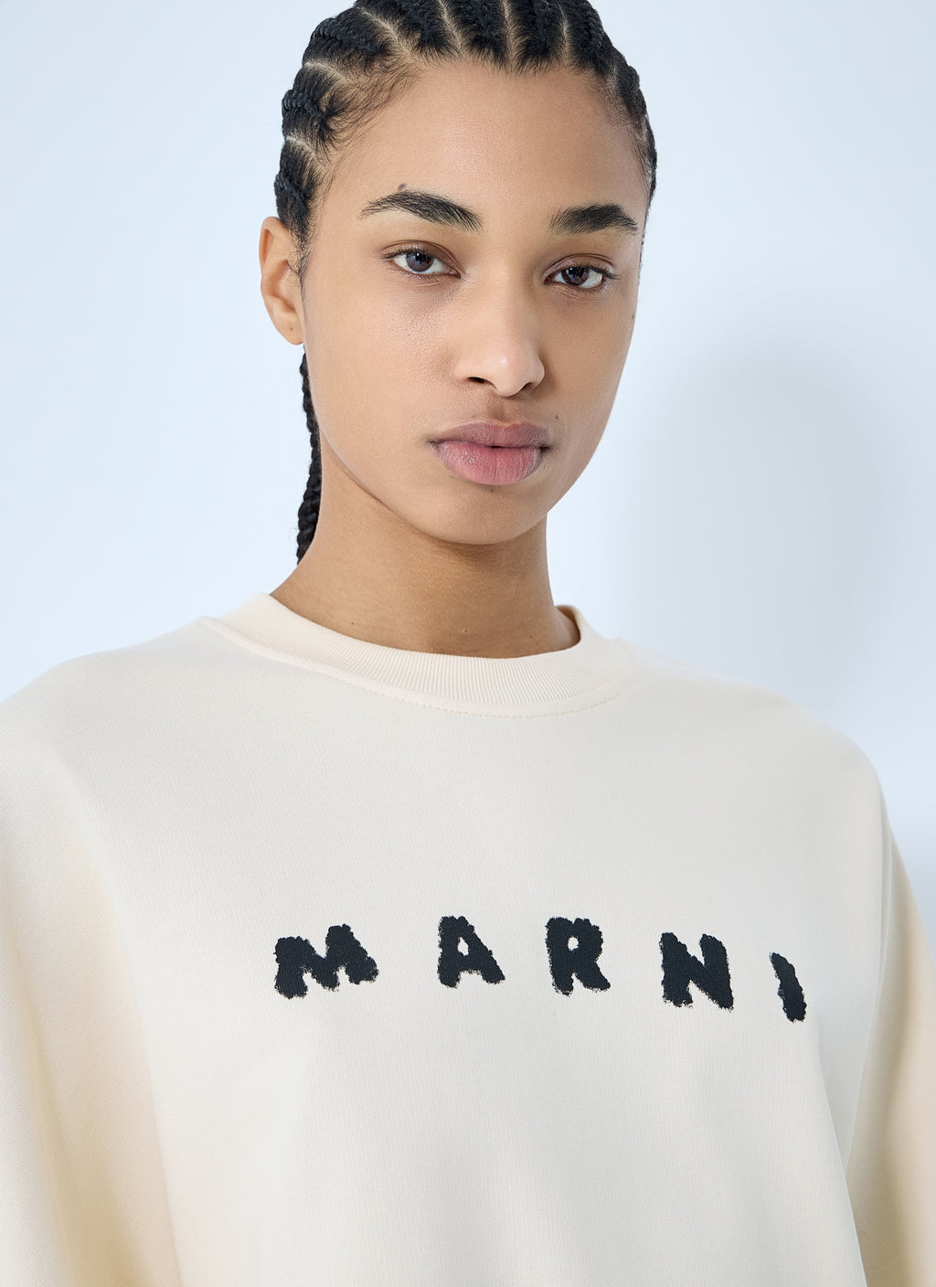 Marni Women Logo Print Sweatshirt