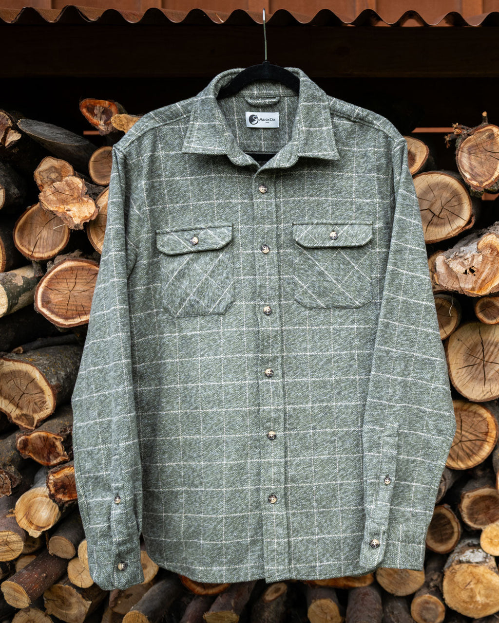 Grand Flannel, Moss Green