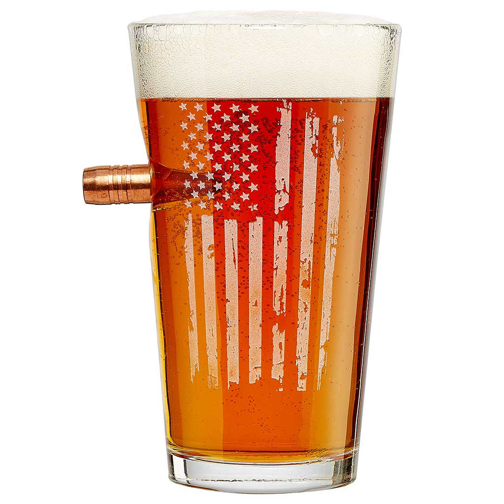 Patriotic Pint Glass - 16oz No