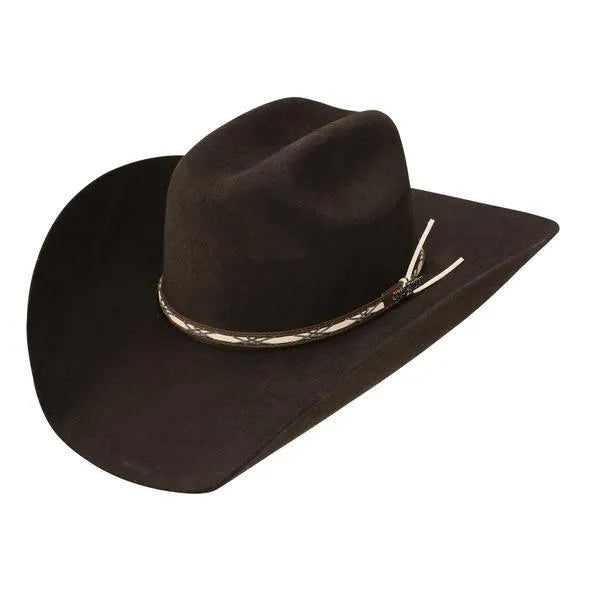 Resistol Jason Aldean Amarillo Sky – (4X) Wool Felt Cowboy Hat Chocolate