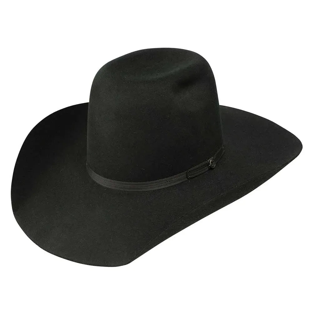 Resistol HOOey Day Money - (4X) Wool Felt Cowboy Hat Black