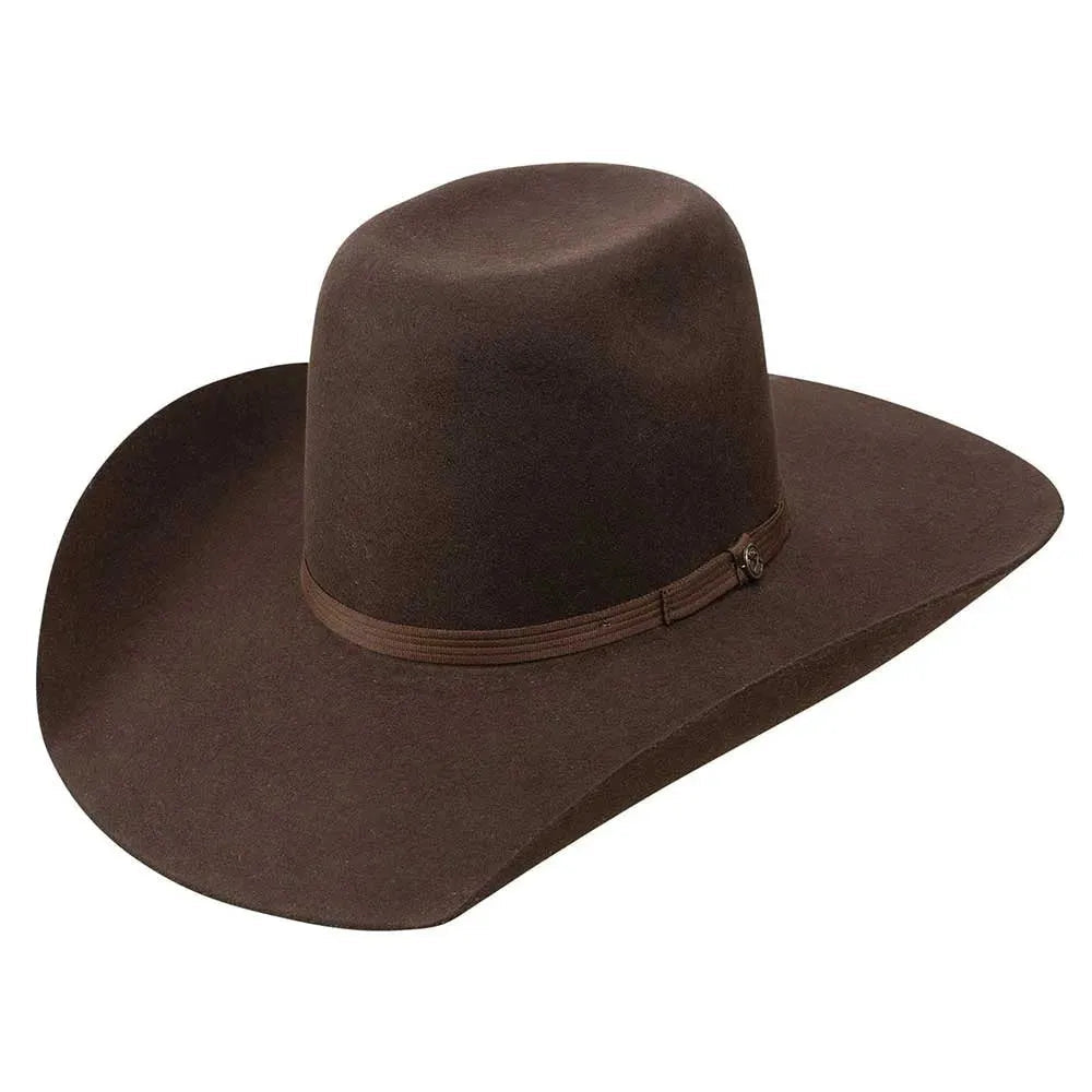 Resistol HOOey Day Money - (4X) Wool Felt Cowboy Hat Chocolate