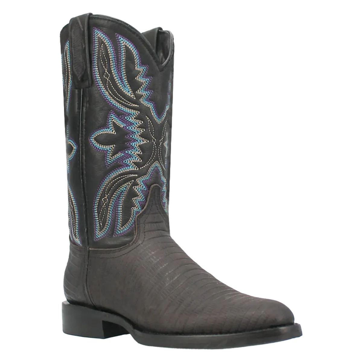 Dingo Saw Buck - Men's Leather Cowboy Boot Black