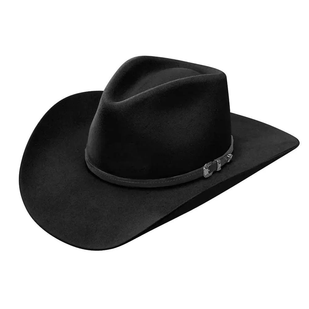 Stetson Seneca - (4X) Buffalo Wool Felt Cowboy Hat Black