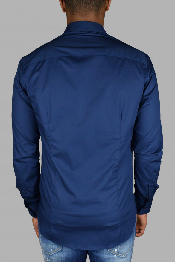 Philipp Plein Men Diamond Cut Ls Iconic Shirt