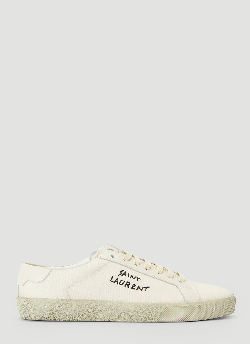Saint Laurent Women Court Classic Logo Sneakers