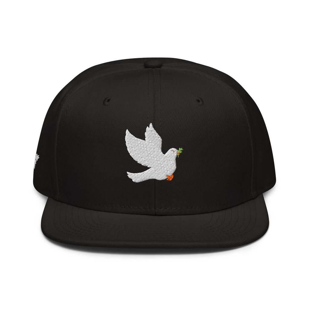 Landa Dove Logo Black Snapback Hat Default Title