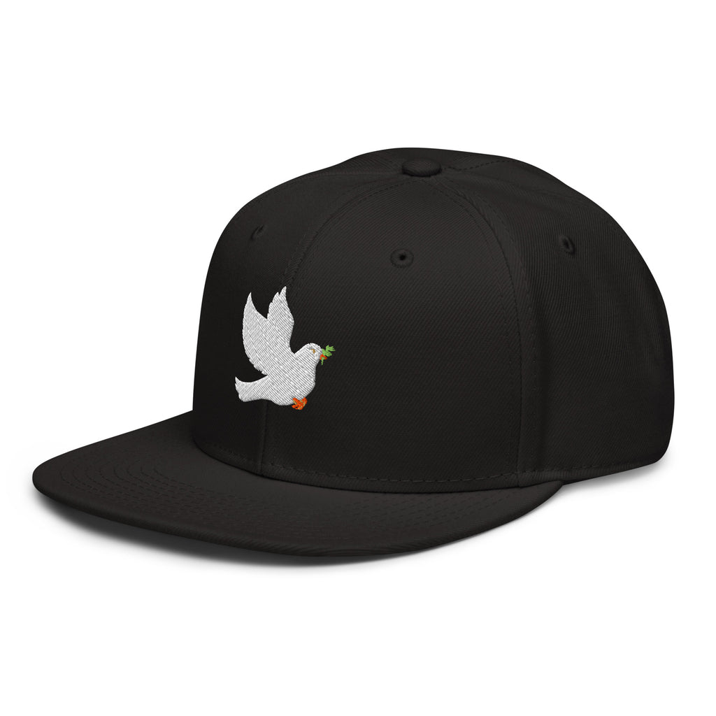 Landa Dove Logo Black Snapback Hat