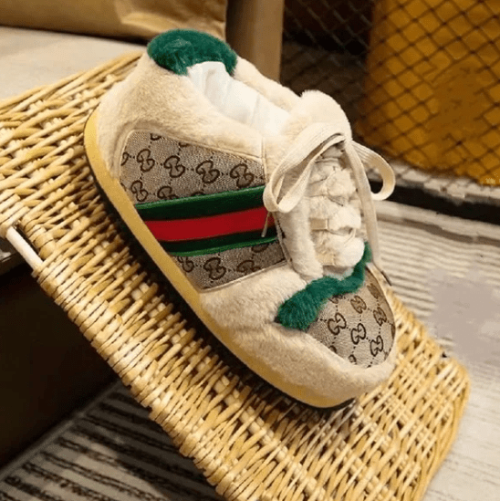 Sneaker Slippers gucci inspired unisex for adults&kids