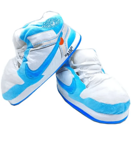 Sneaker Slippers Off-White OG blue Jordan 1 unisex for adults&kids