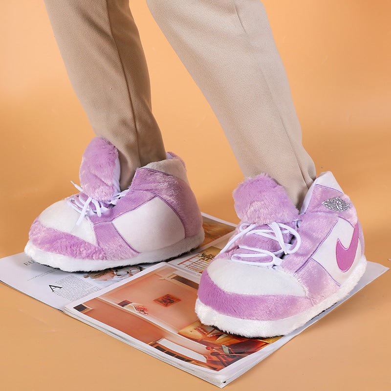 Sneaker Slippers Purple jordan 1 unisex for adults&kids