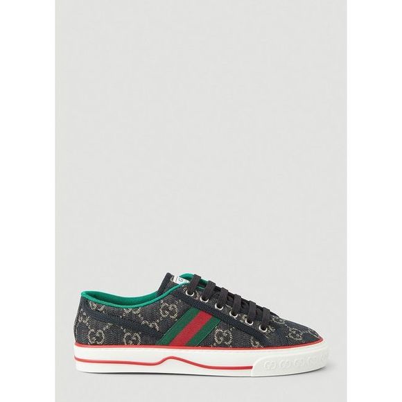 Gucci Women Black 1977 Tennis In Sneakers