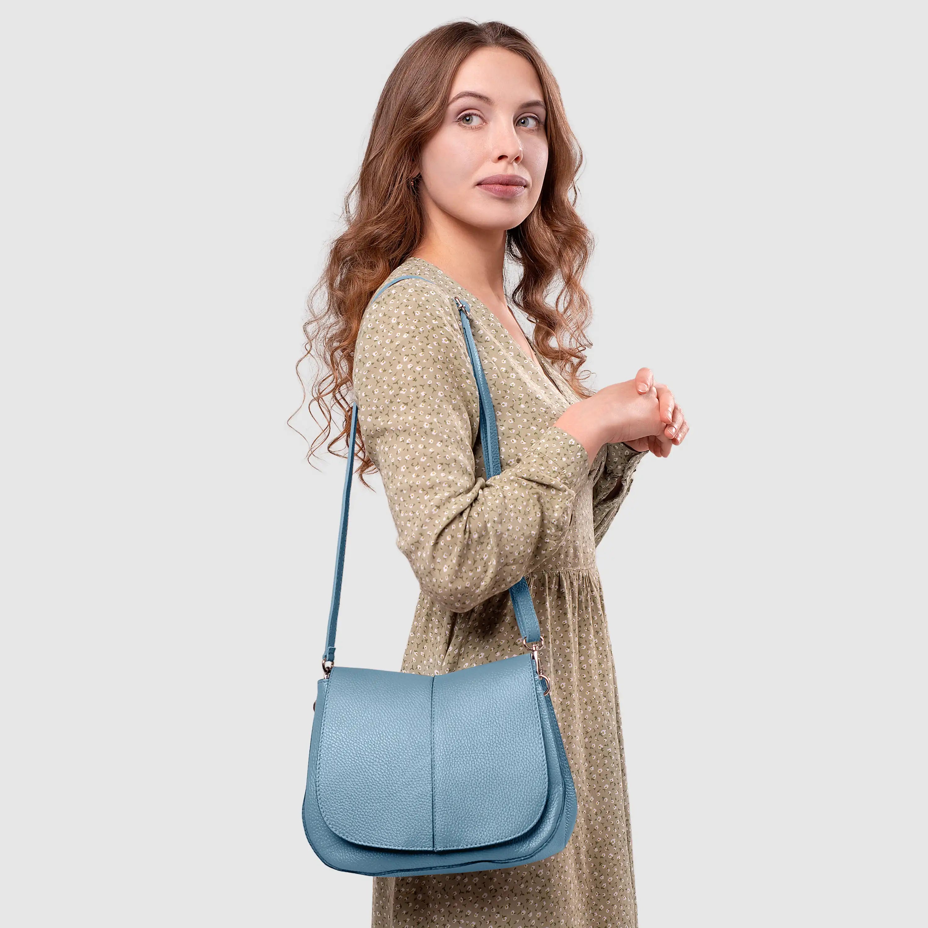 Calf Leather Shoulder Bag 132610