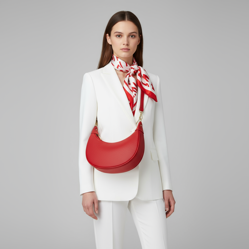 Calf Leather Shoulder Bag 222024