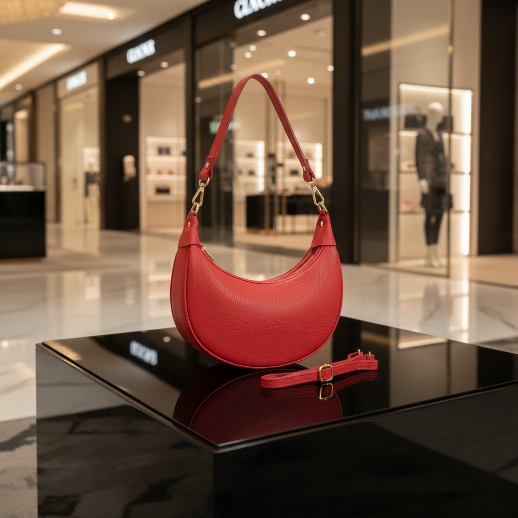 Calf Leather Shoulder Bag 222024