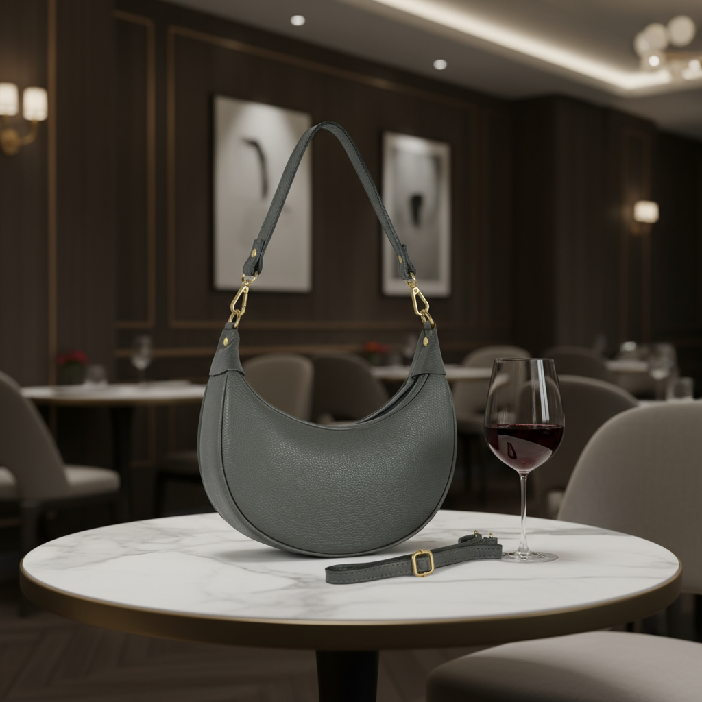 Calf Leather Shoulder Bag 222024