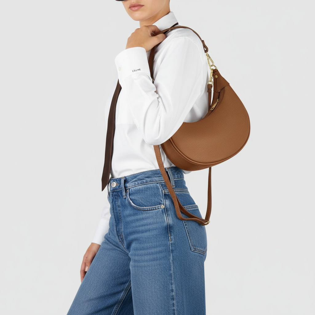 Calf Leather Shoulder Bag 222024