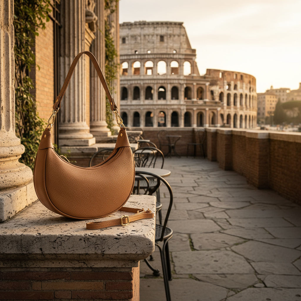 Calf Leather Shoulder Bag 222024