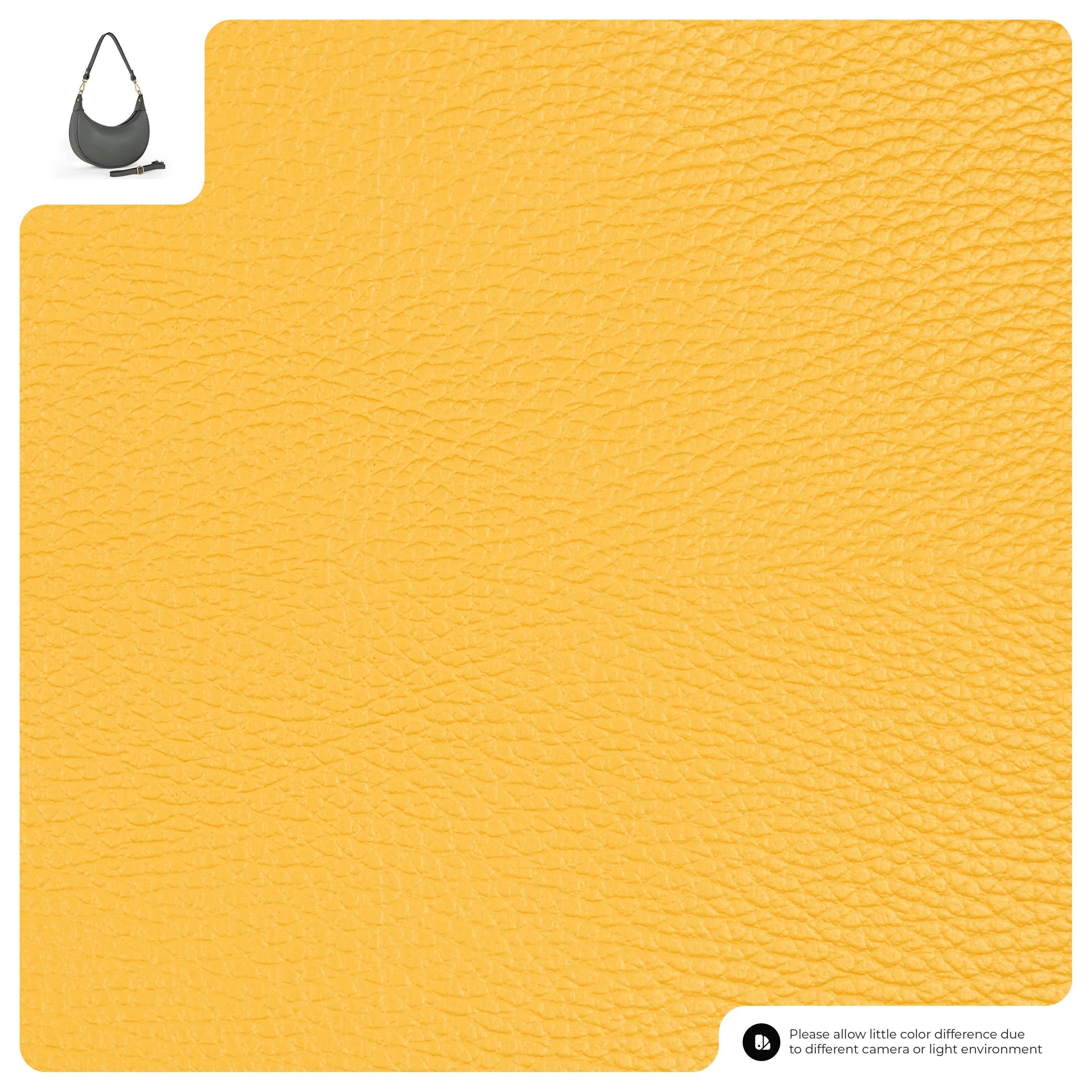 Calf Leather Shoulder Bag 222024 Yellow