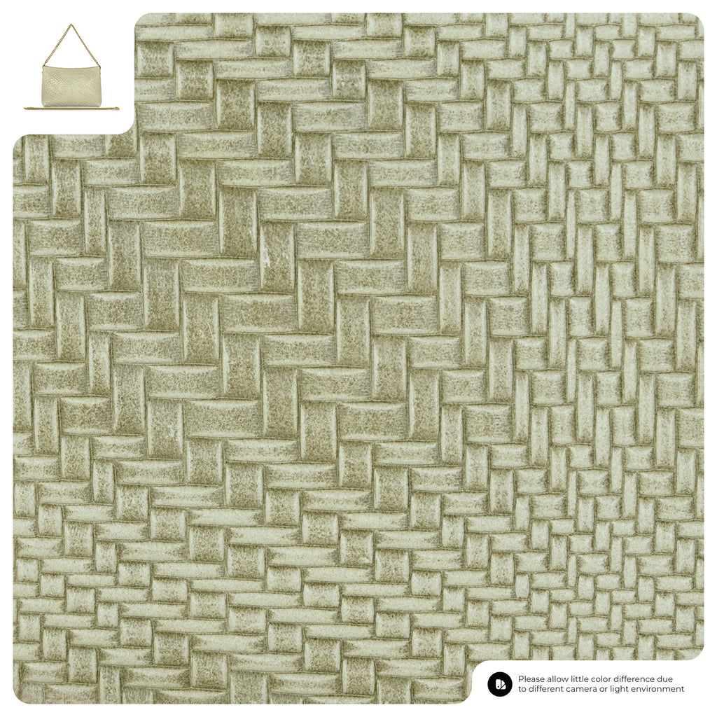 Grid Suede Leather Crossbody Bag 101315