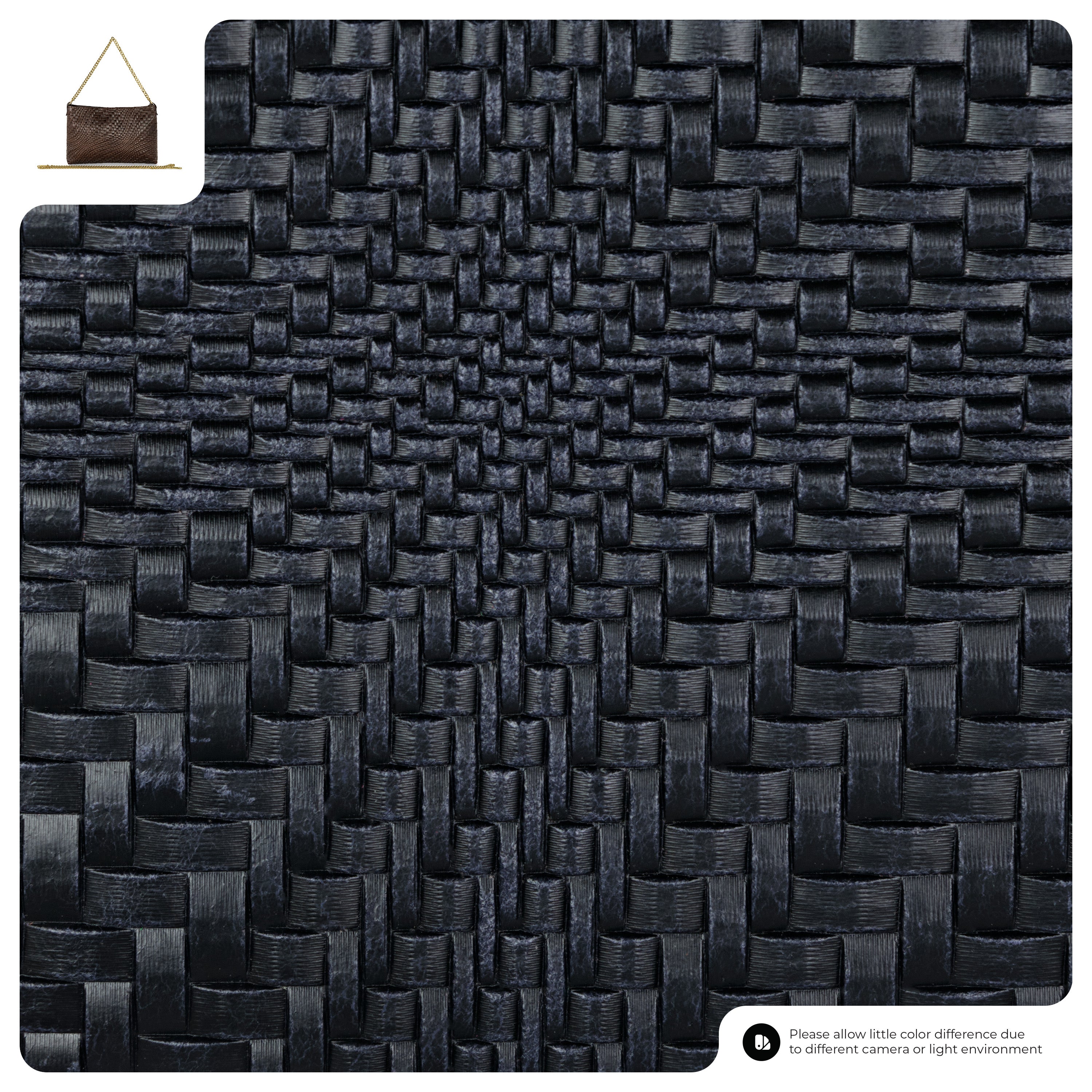 Grid Suede Leather Crossbody Bag 101315 Grid Dark Blue