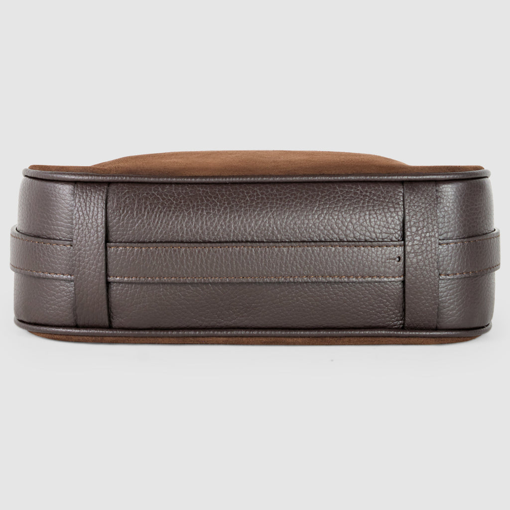 Suede Leather Crossbody Bag 242265