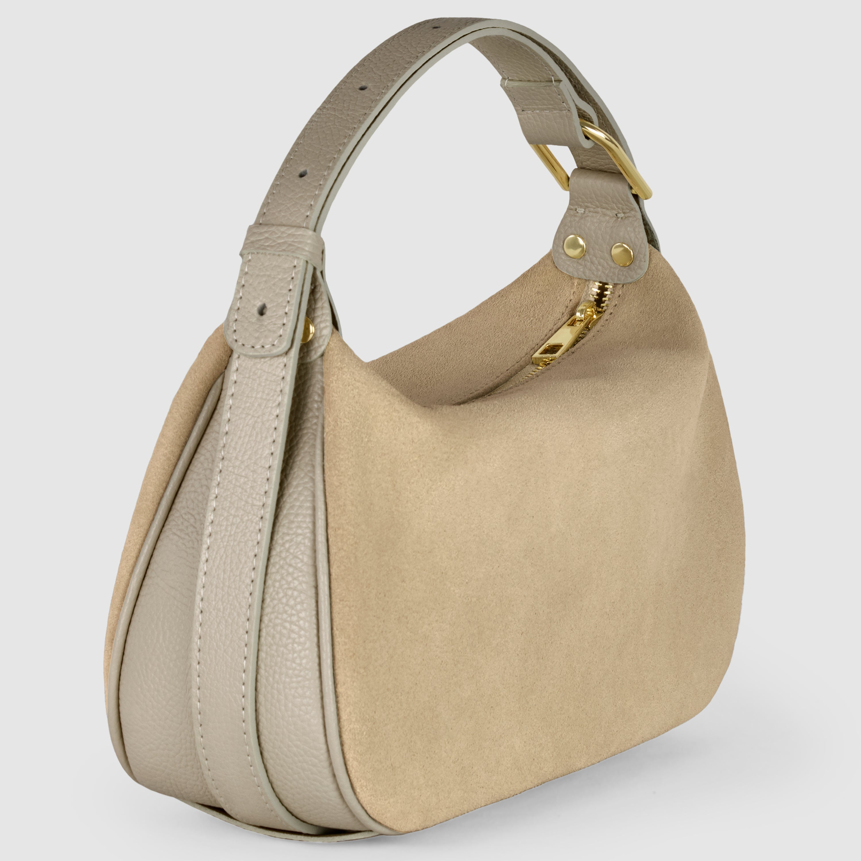 Suede Leather Crossbody Bag 242265