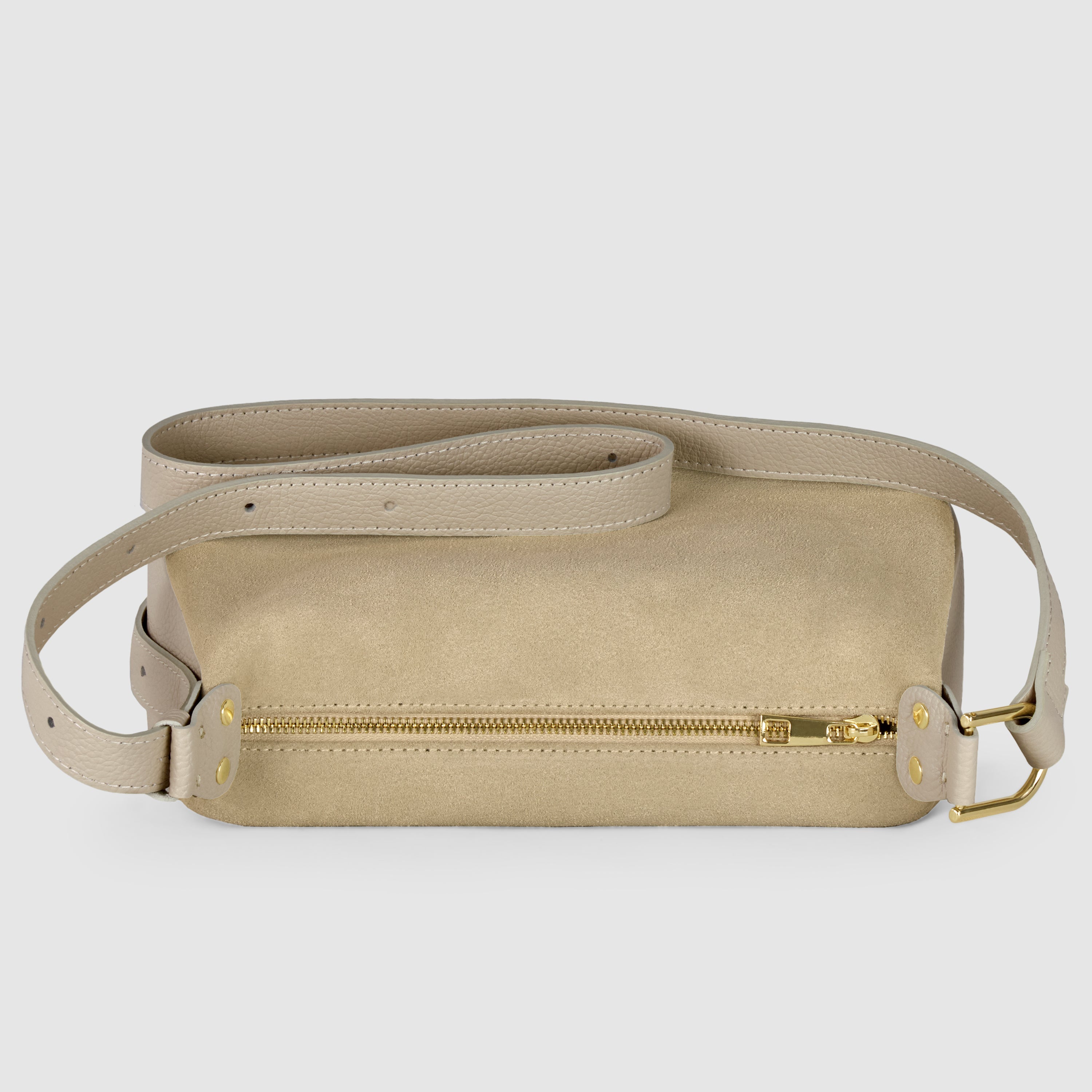 Suede Leather Crossbody Bag 242265