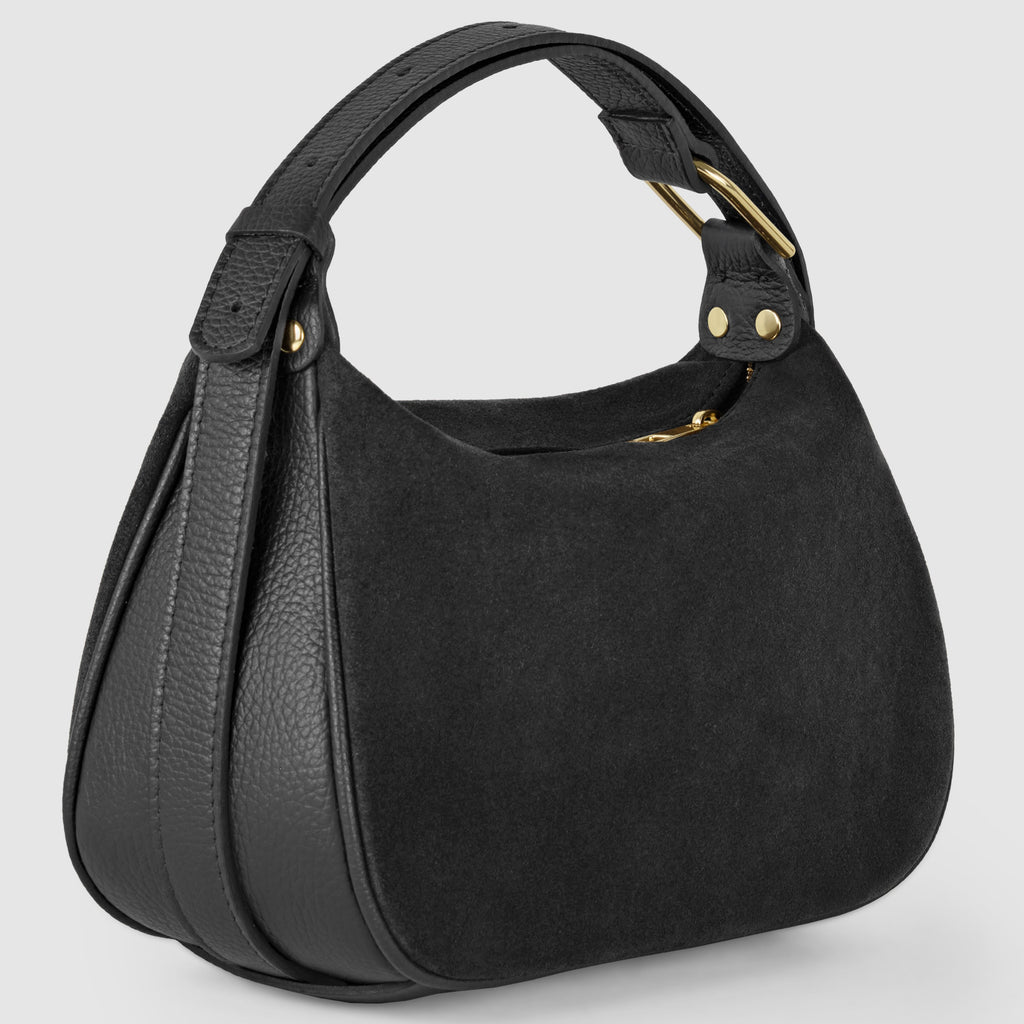 Suede Leather Crossbody Bag 242265