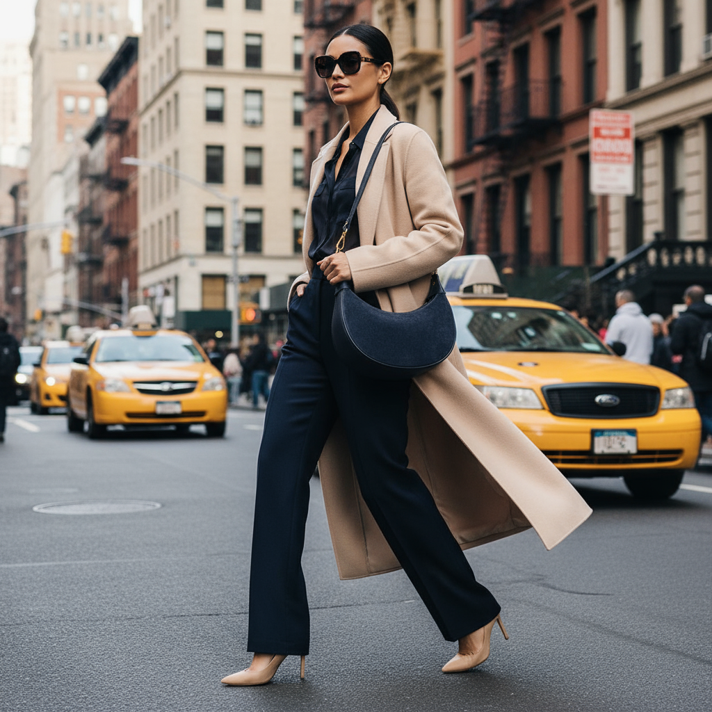 Suede Leather Shoulder Bag 222024