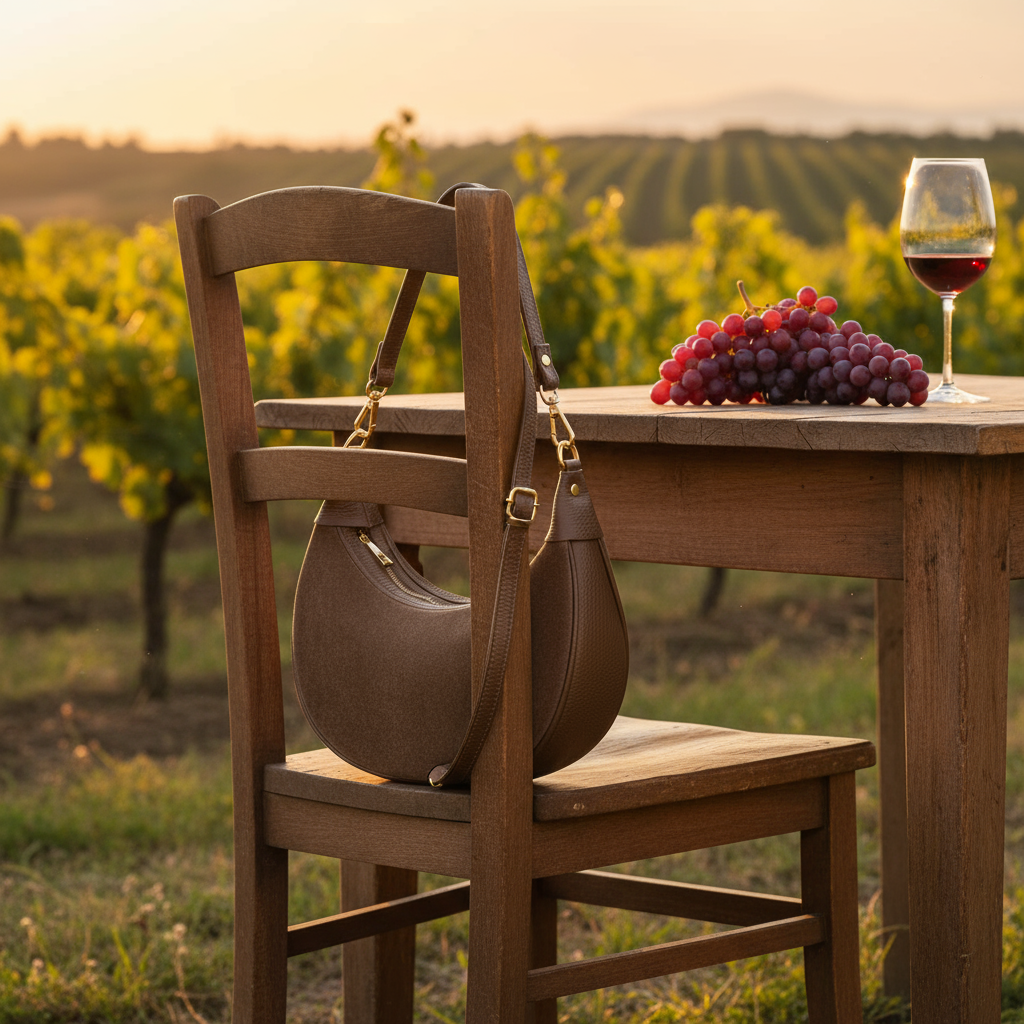 Suede Leather Shoulder Bag 222024