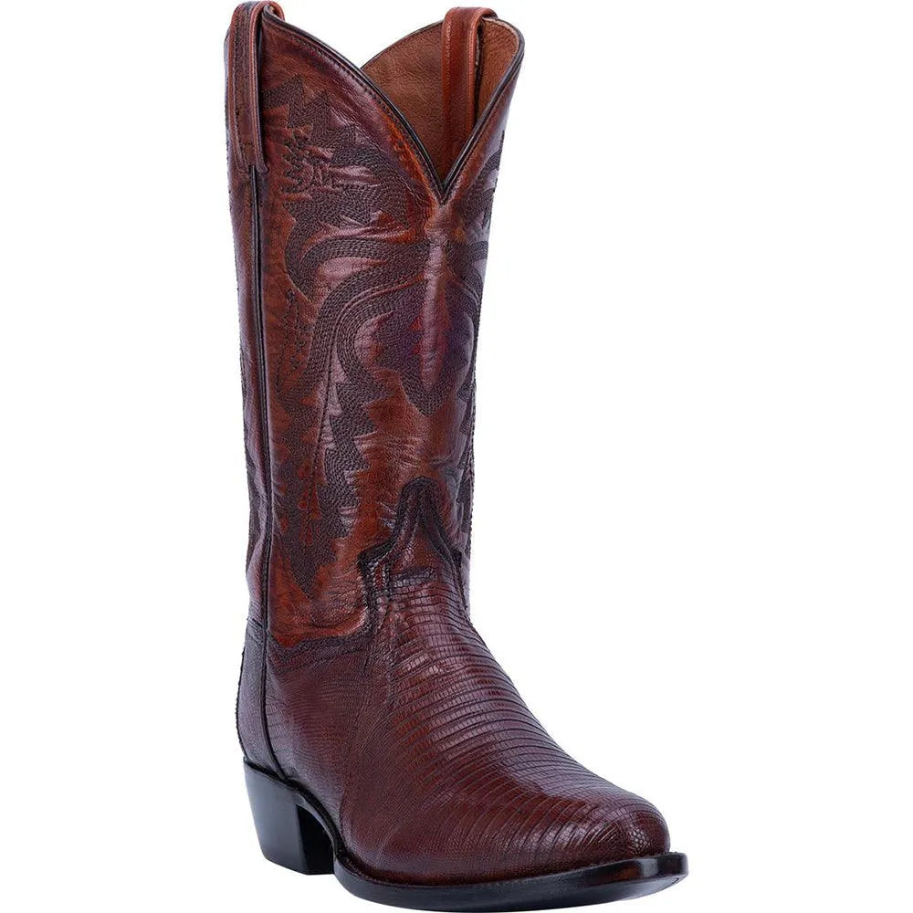 Dan Post Winston Lizard Skin- Mens Cowboy Boots Tan